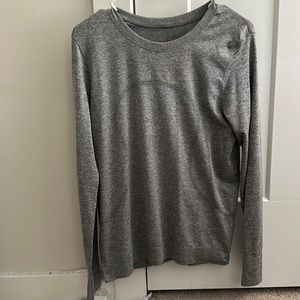 Grey LuLu swiftly tech 2.0 long sleeve